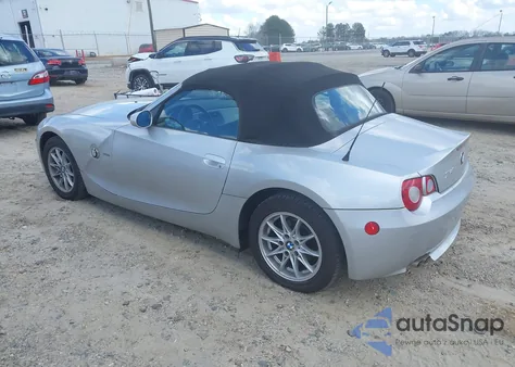 2005 BMW Z4 2.5I из США, поврежденный, VIN 4USBT33535LS53791